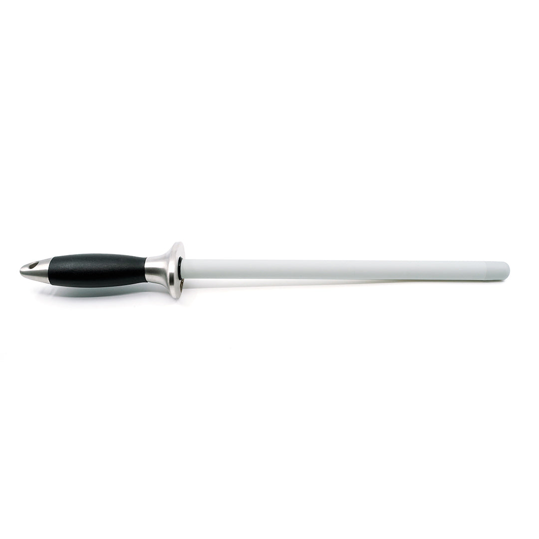 Jende Ceramic Honing Rod Sharpening Steel White 1200 Grit