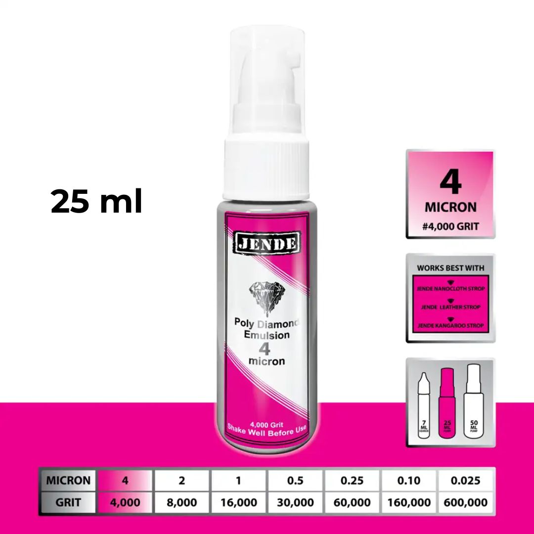 Jende Poly Diamond Stropping Emulsion 25ml