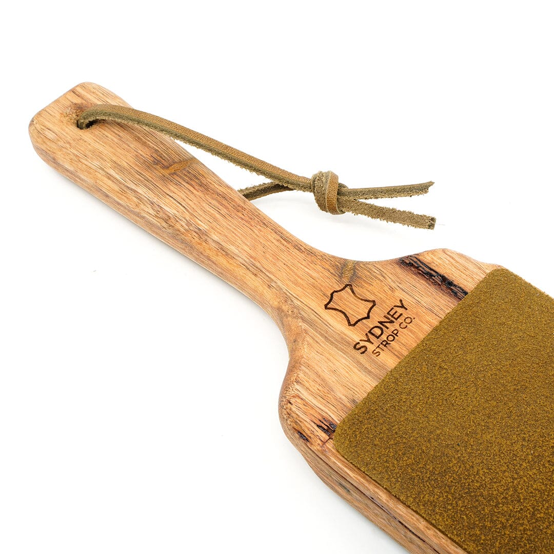 Double-Sided Paddle Strop - Brown Cow Leather - Made in Australia