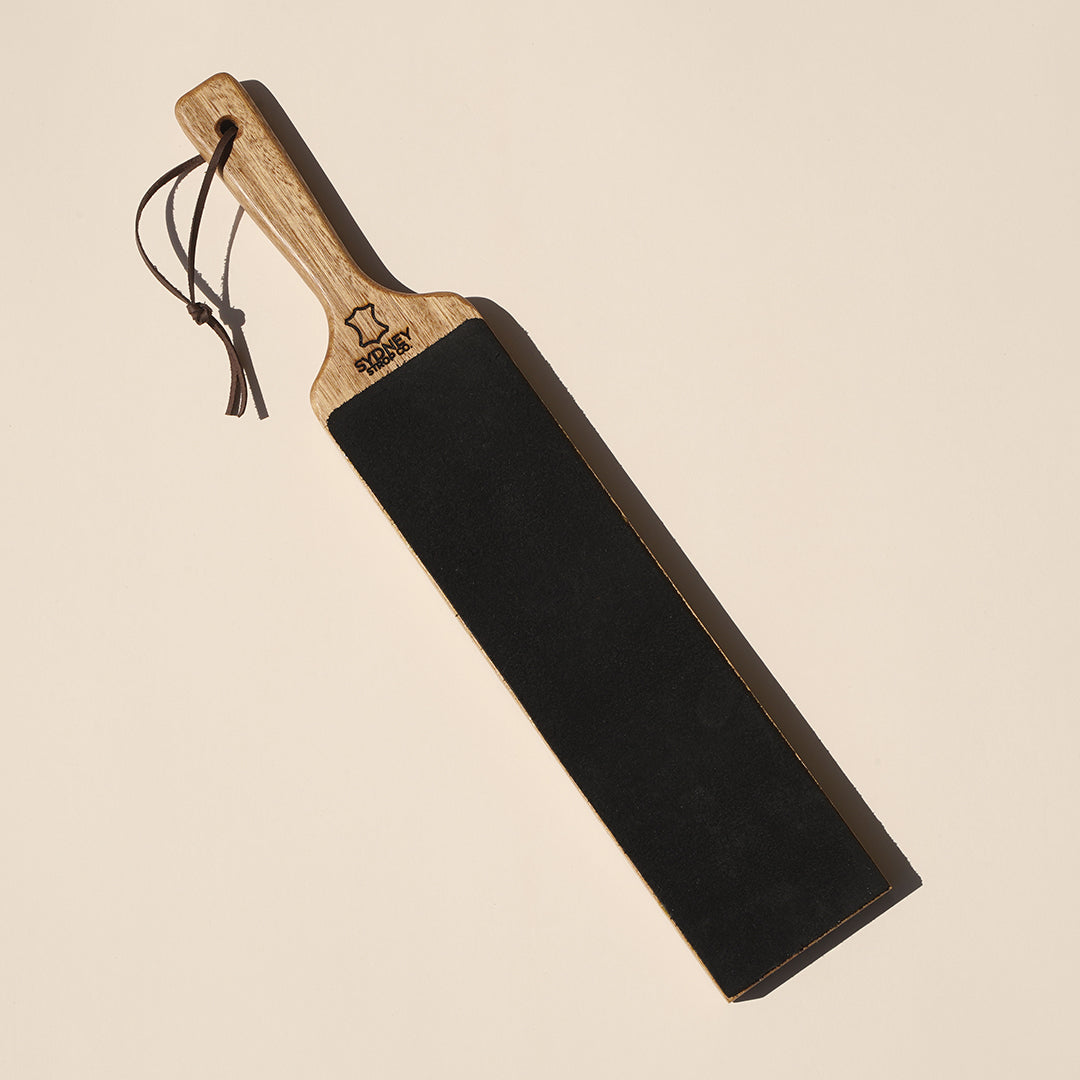 Double-Sided Paddle Strop - Black Cow Leather -Wholesale Bundle X25