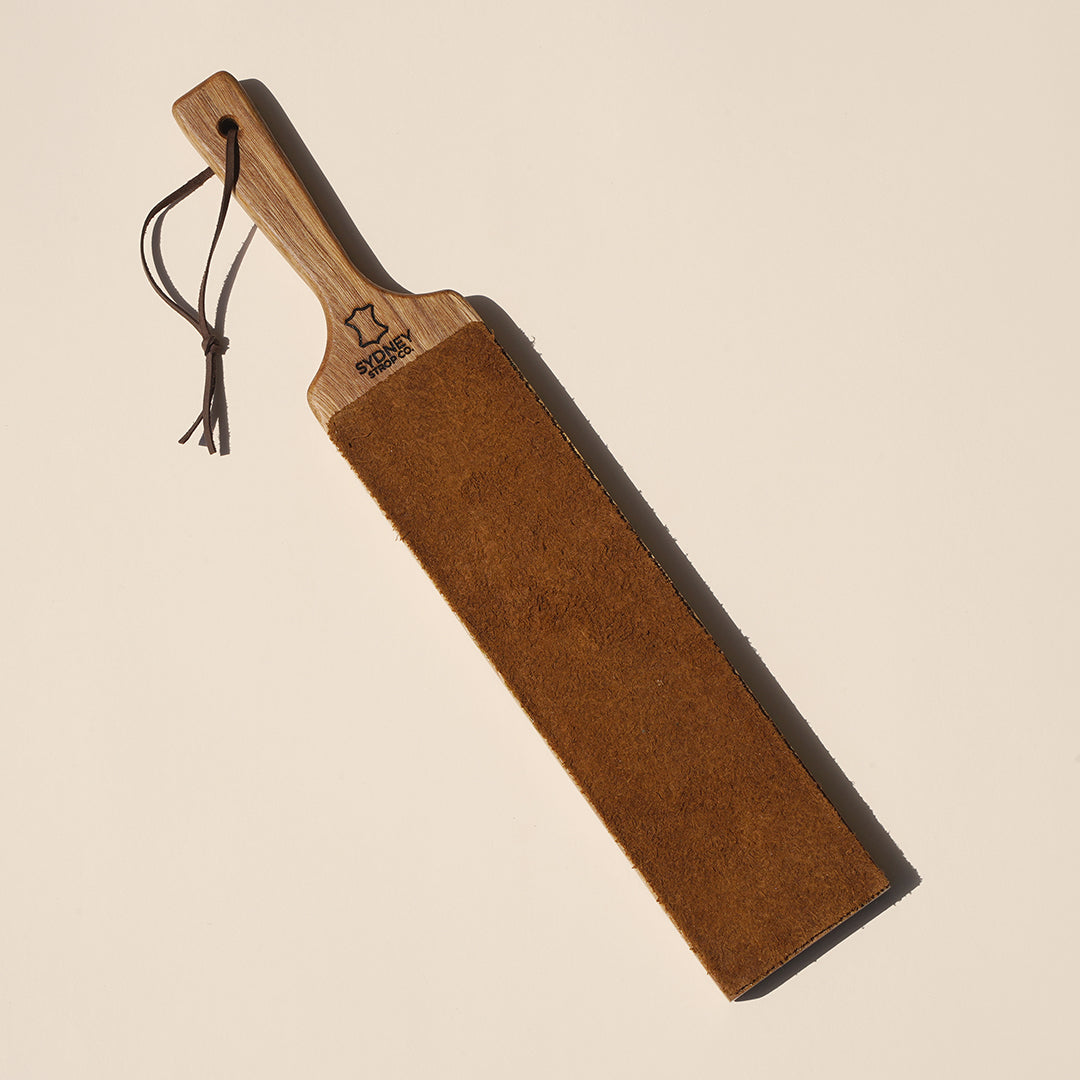 Double-Sided Paddle Strop - Brown Cow Leather - Wholesale Bundle X25